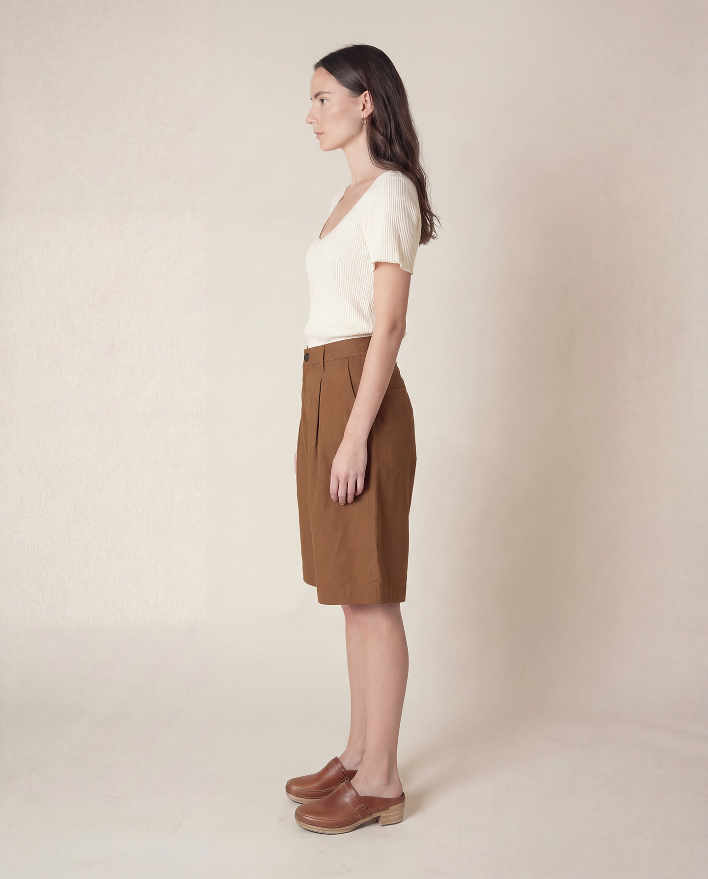 Brown Travel Short