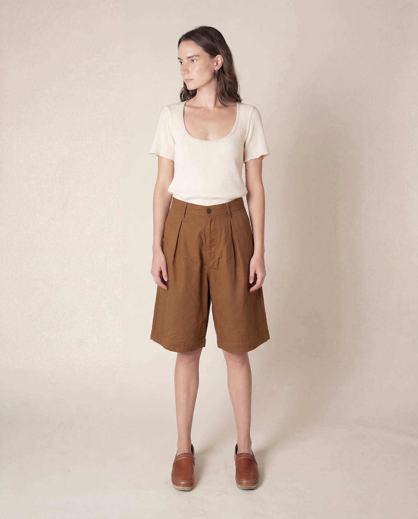 Brown Travel Short