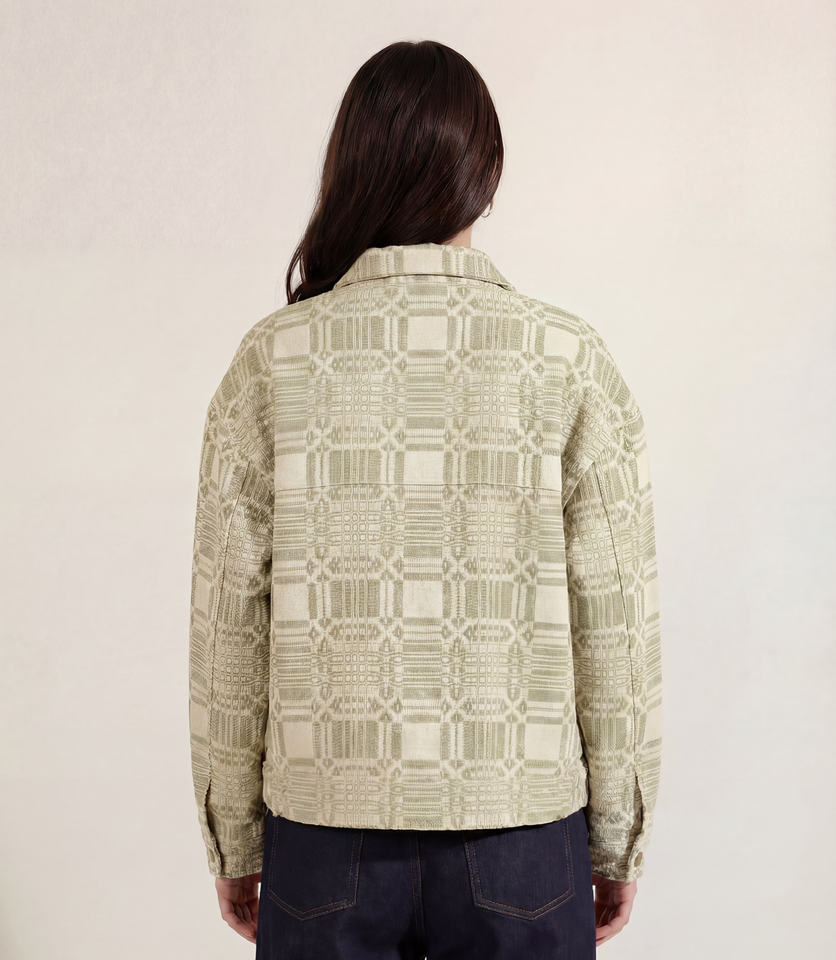 Sage Coverlet Rider Jacket