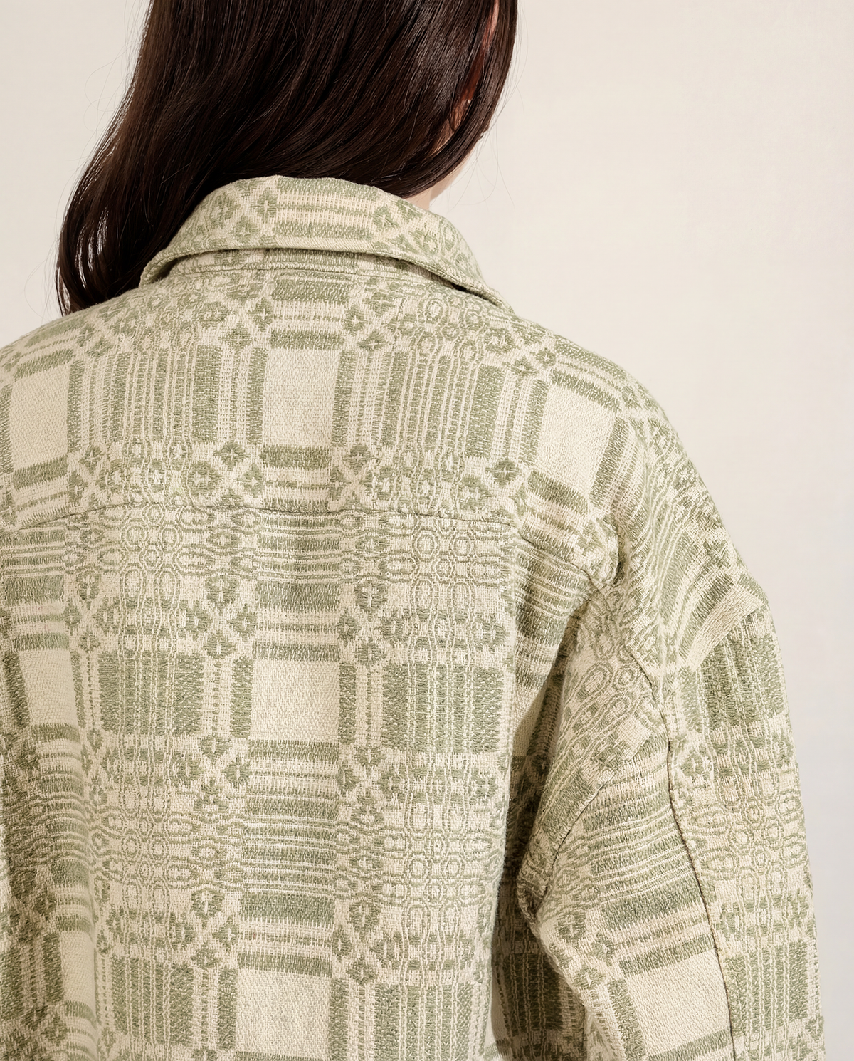 Sage Coverlet Rider Jacket