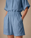 Sky Blue Lasso Short
