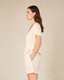 Ivory Waffle Scoop T