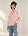Pale Pink Tie Shirt