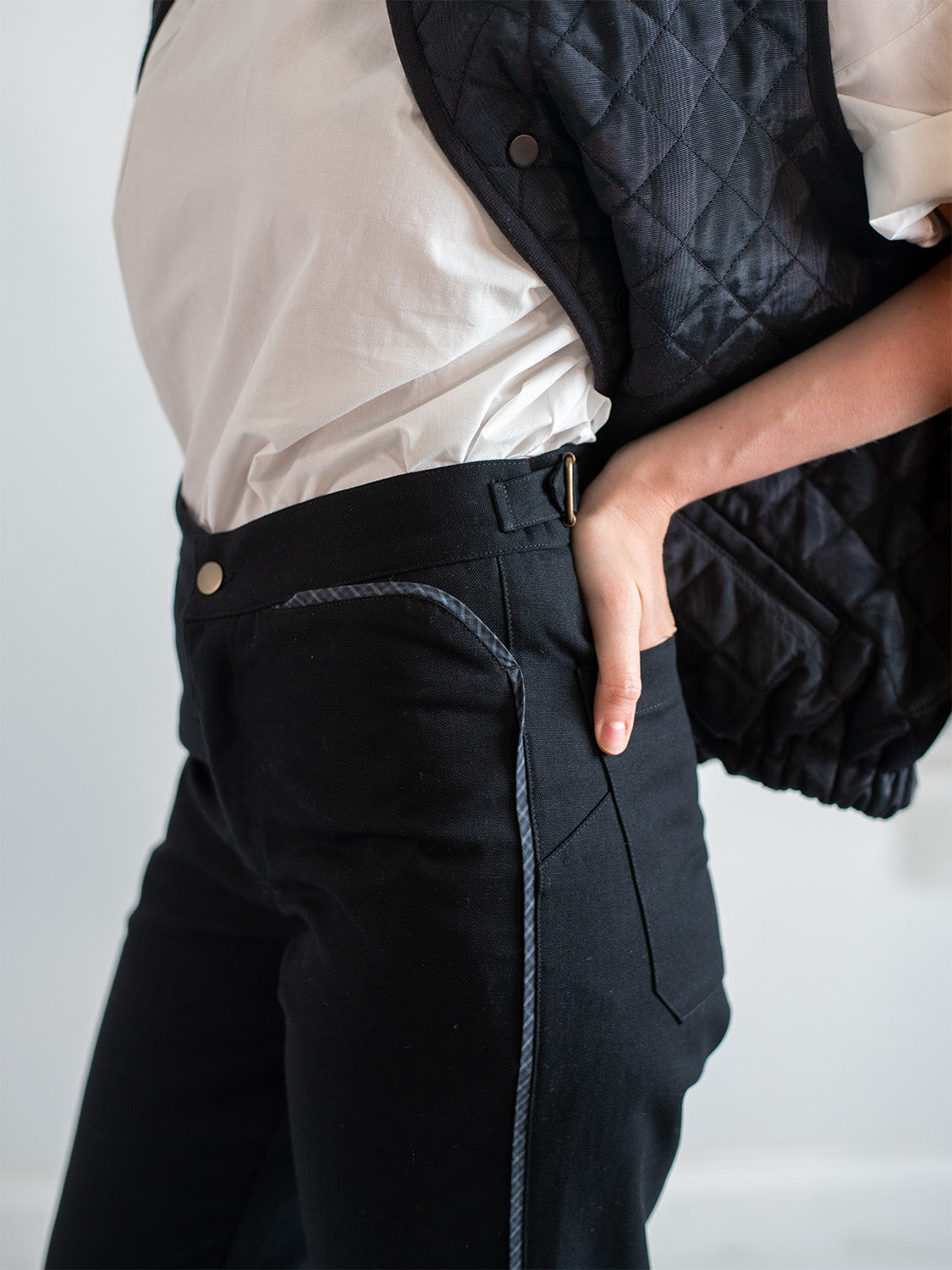Black Rodeo Pants – Organic Canvas