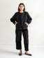 Black Canvas Pullover – Organic Cotton