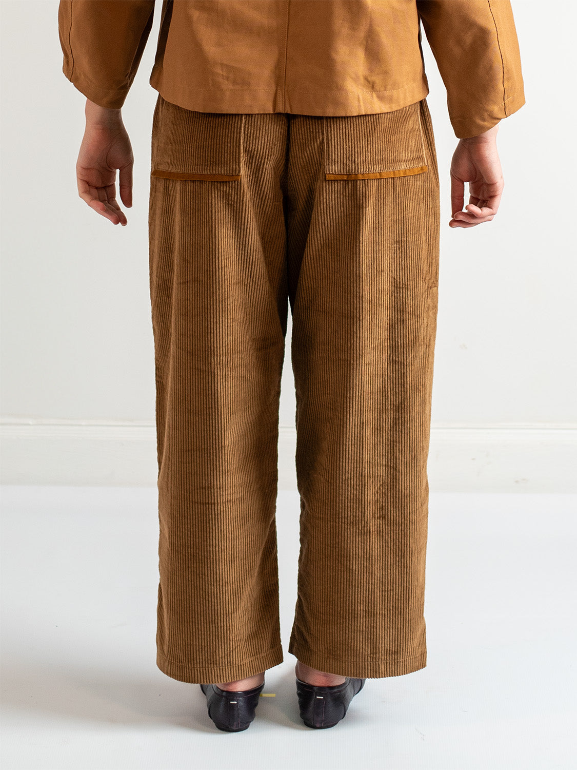 Caramel Velvet Corduroy Pants