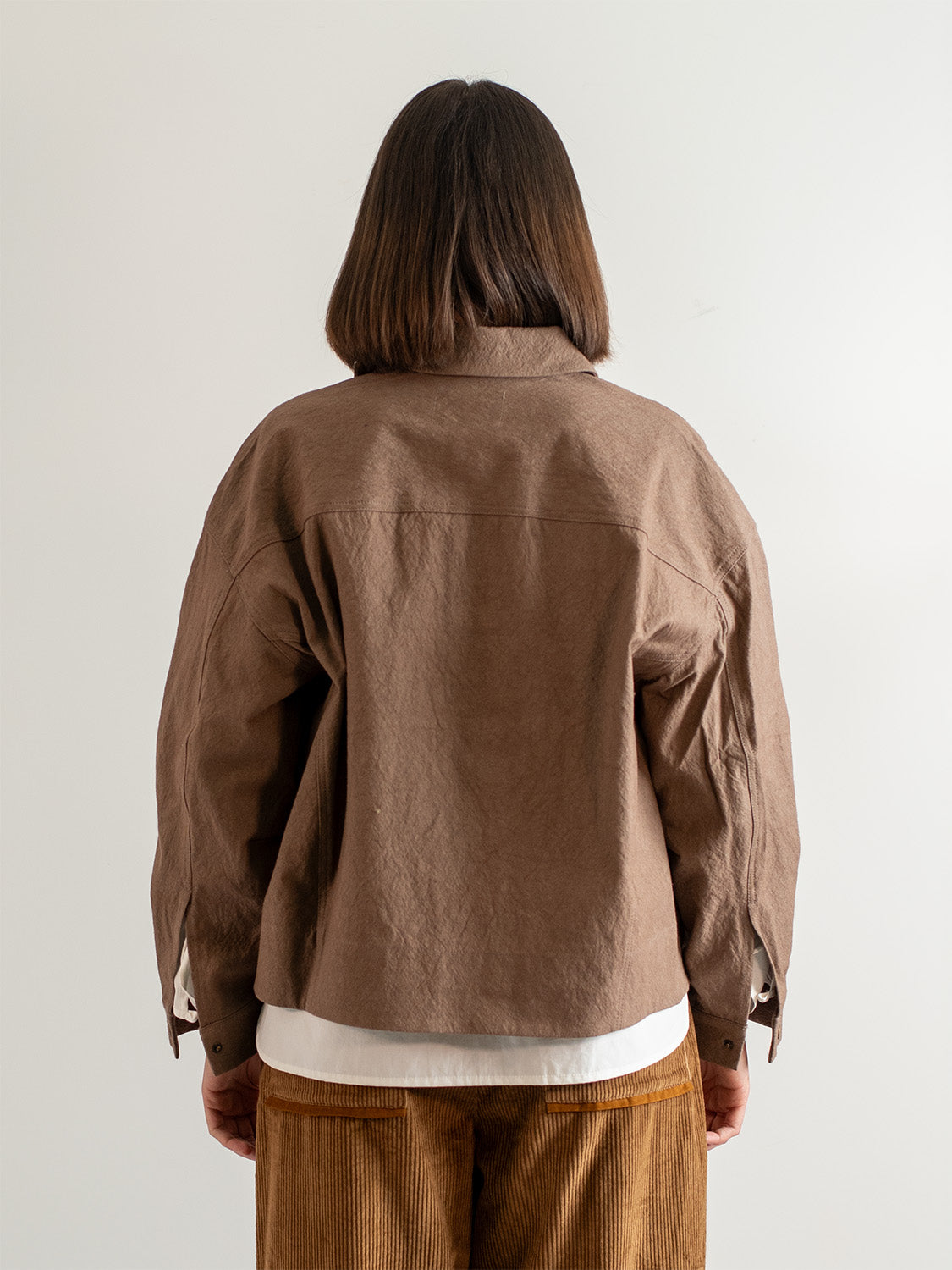 Cocoa Varsity Jacket – Canvas Snap Workwear