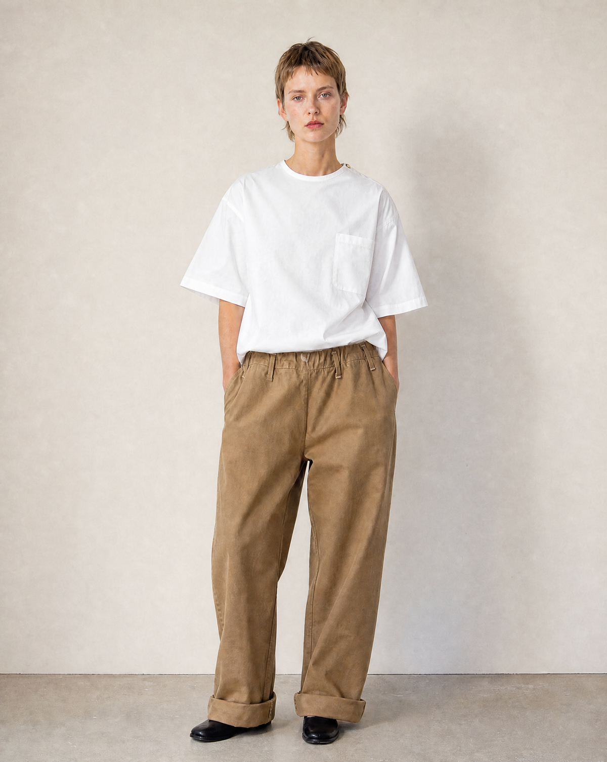 Camel Canvas Garden Pants