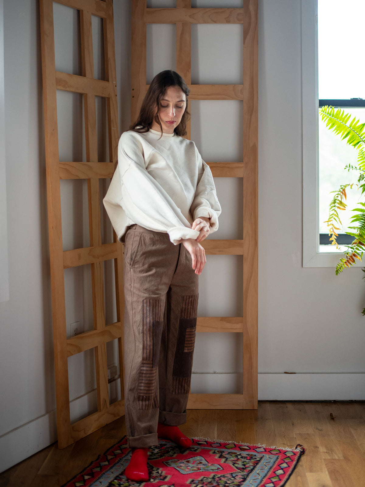 Cocoa Patch Pants – Neutral Gender Canvas